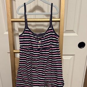 Striped Sleeveless Dress